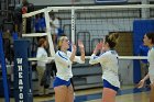 VB vs MHC  Wheaton Women's Volleyball vs Mount Holyoke College. - Photo by Keith Nordstrom : Wheaton, Volleyball, VB